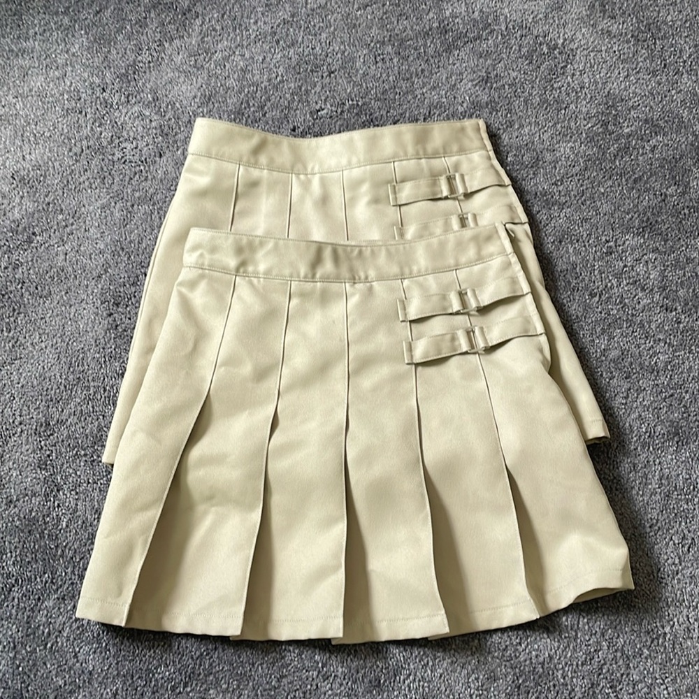 French Toast Girls Uniform Skort SZ 7 EUC